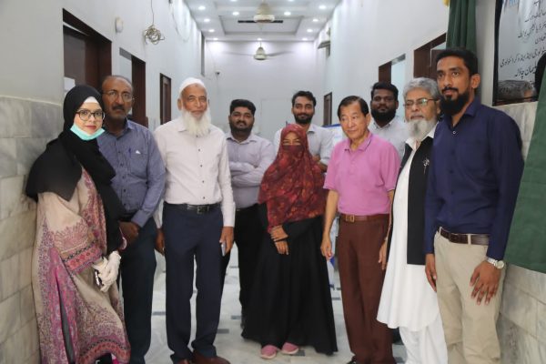 NDN clinic team and patients